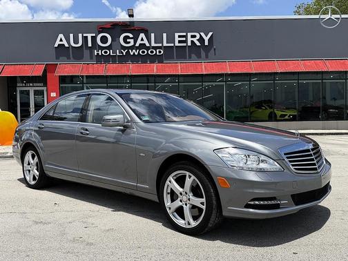 Andorite Gray Metallic 2012 Mercedes-Benz S-Class 4MATIC
