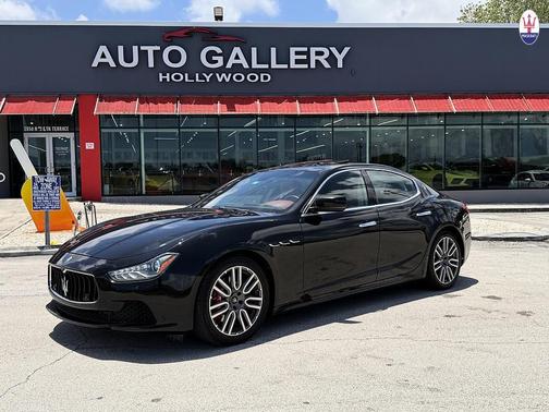 Black 2015 Maserati Ghibli Base