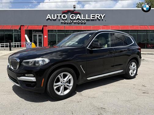 Black 2019 BMW X3 sDrive30i