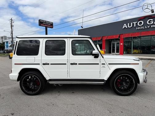 White 2019 Mercedes-Benz AMG G 63 4MATIC