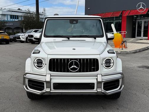 White 2019 Mercedes-Benz AMG G 63 4MATIC