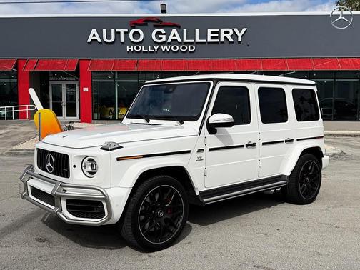 White 2019 Mercedes-Benz AMG G 63 4MATIC