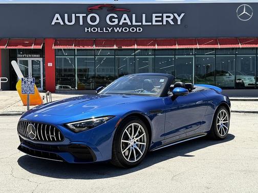 Starling Blue Metallic 2023 Mercedes-Benz AMG SL 43 Base
