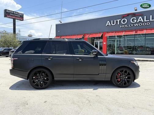 Black 2016 Land Rover Range Rover 3.0L Supercharged HSE