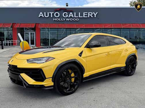 Yellow 2024 Lamborghini Urus Performante