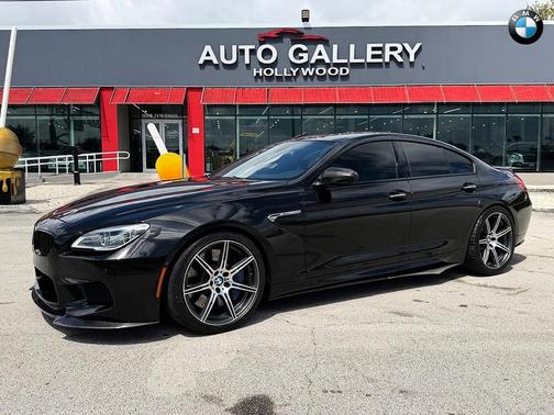 Black Sapphire Metallic 2019 BMW M6 Gran Coupe Base