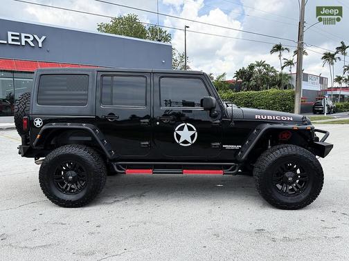Black Clearcoat 2012 Jeep Wrangler Unlimited Rubicon