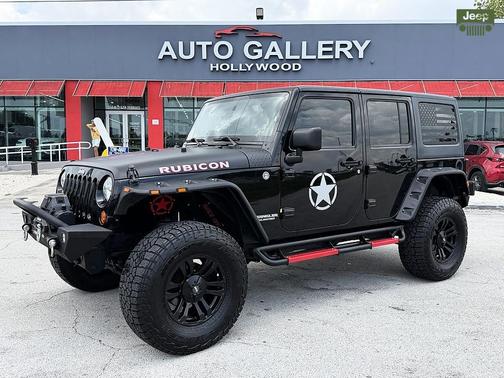 Black Clearcoat 2012 Jeep Wrangler Unlimited Rubicon