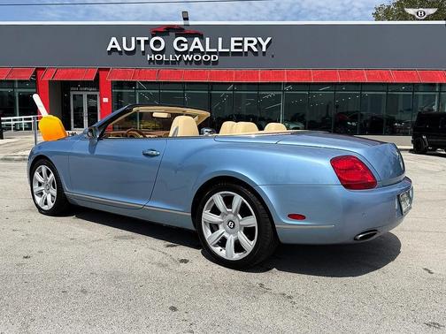 Blue 2008 Bentley Continental GT Base