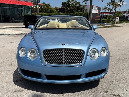 Blue 2008 Bentley Continental GT Base