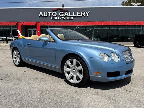 Blue 2008 Bentley Continental GT Base