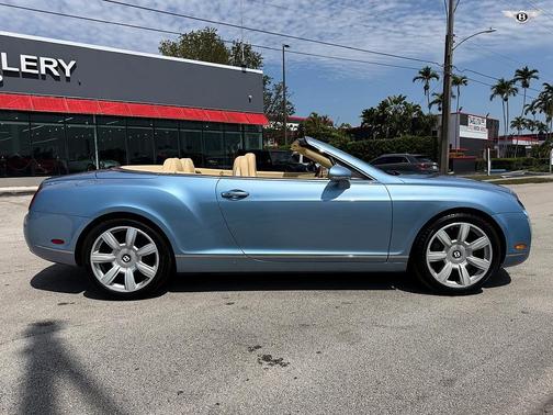 Blue 2008 Bentley Continental GT Base