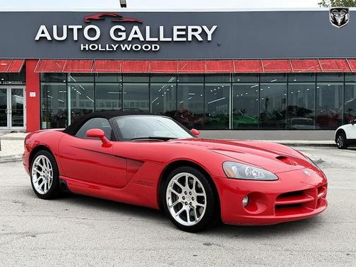 Viper Red Clearcoat/Black Soft Top 2003 Dodge Viper SRT10