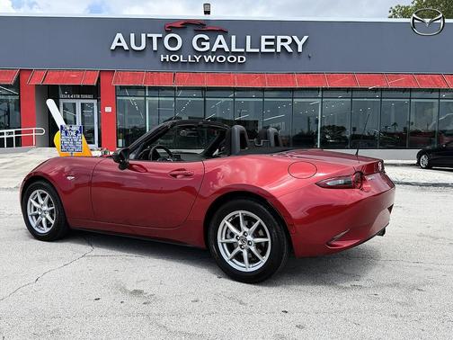 Red 2016 Mazda MX-5 Miata Sport