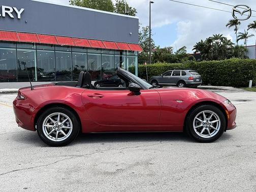 Red 2016 Mazda MX-5 Miata Sport
