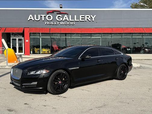 Black 2016 Jaguar XJ XJL Portfolio