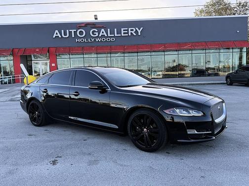 Black 2016 Jaguar XJ XJL Portfolio