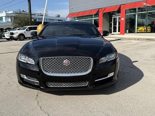 Black 2016 Jaguar XJ XJL Portfolio