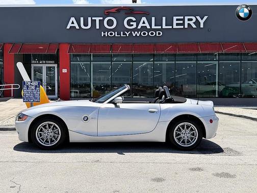Sterling Gray Metallic 2004 BMW Z4 2.5i Roadster