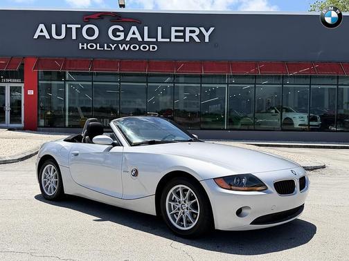 Sterling Gray Metallic 2004 BMW Z4 2.5i Roadster