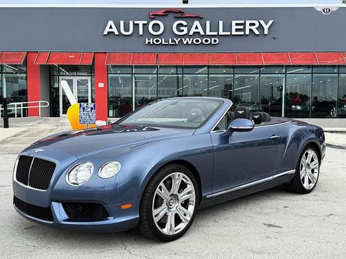 Kingfisher Metallic 2014 Bentley Continental GT V8