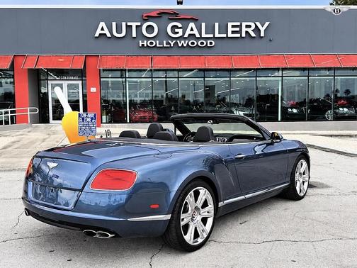 Kingfisher Metallic 2014 Bentley Continental GT V8