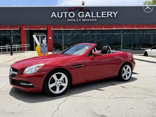 Red 2014 Mercedes-Benz SLK-Class