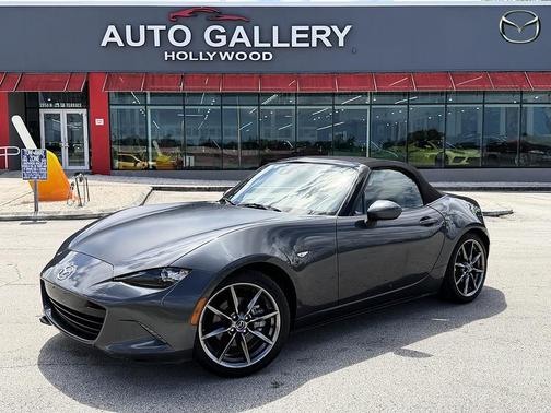 Pewter 2016 Mazda MX-5 Miata Grand Touring
