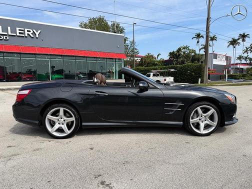 Lunar Blue Metallic 2013 Mercedes-Benz SL-Class