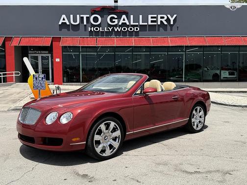 Red 2008 Bentley Continental GT Base