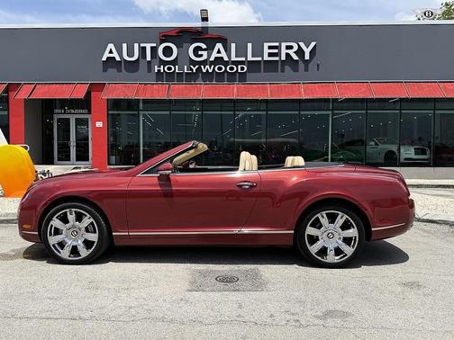 Red 2008 Bentley Continental GT Base