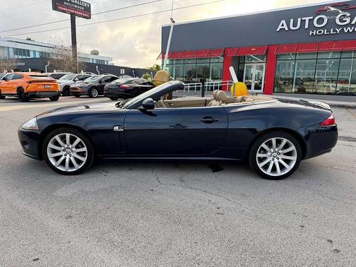 Blue 2009 Jaguar XK Base