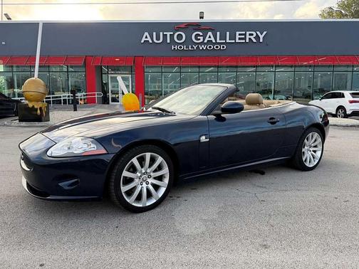 Blue 2009 Jaguar XK Base