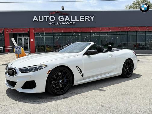Mineral White Metallic 2020 BMW 840 M PKG