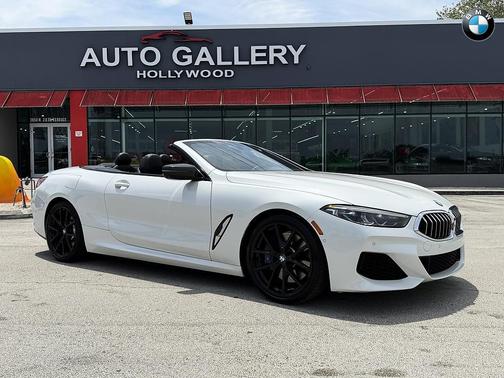 Mineral White Metallic 2020 BMW 840 M PKG
