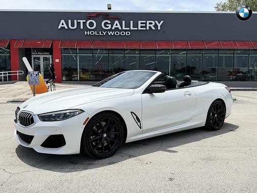 Mineral White Metallic 2020 BMW 840 M PKG