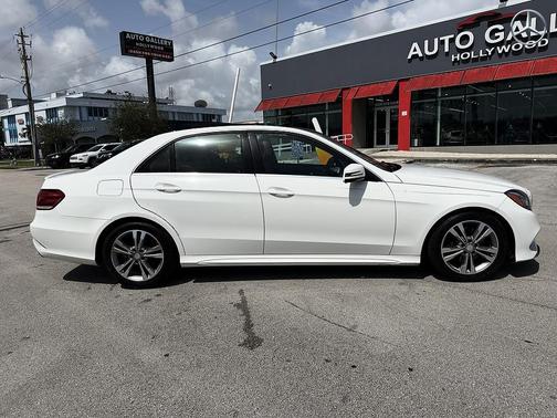 White 2015 Mercedes-Benz E-Class Sport
