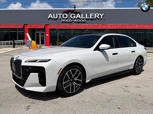 White 2025 BMW 740 xDrive