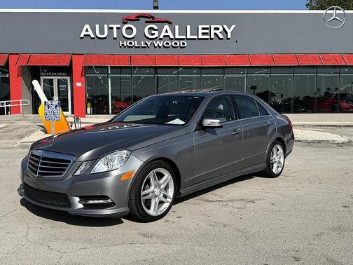 Gray 2013 Mercedes-Benz E-Class Luxury 58,598 MILES