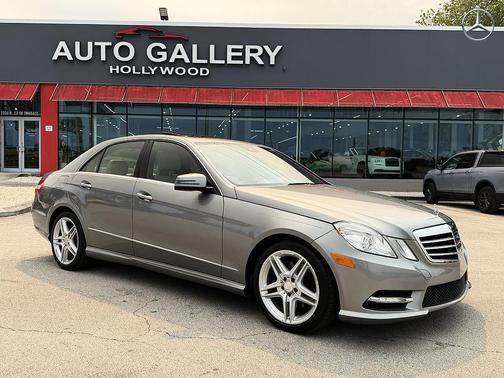 Gray 2013 Mercedes-Benz E-Class Luxury 58,598 MILES