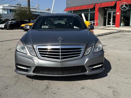Gray 2013 Mercedes-Benz E-Class Luxury 58,598 MILES