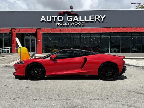 Red 2023 McLaren GT