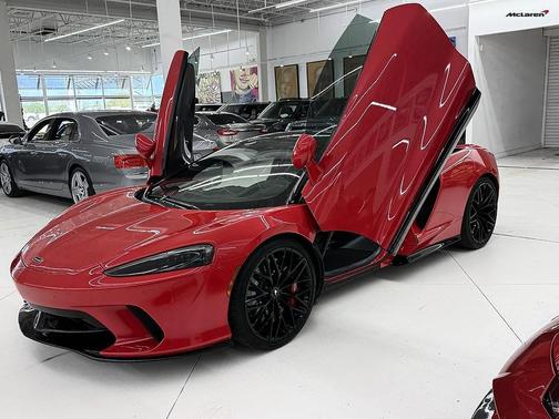 Red 2023 McLaren GT
