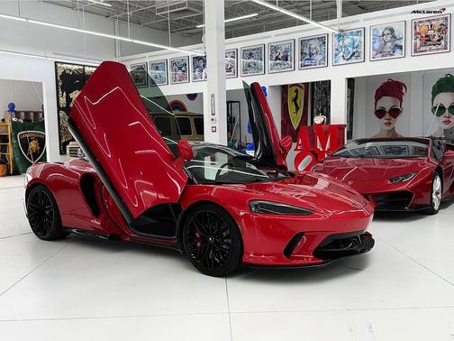 Red 2023 McLaren GT