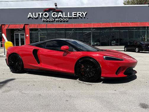 Red 2023 McLaren GT