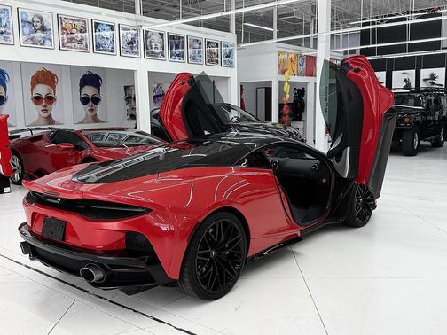Red 2023 McLaren GT