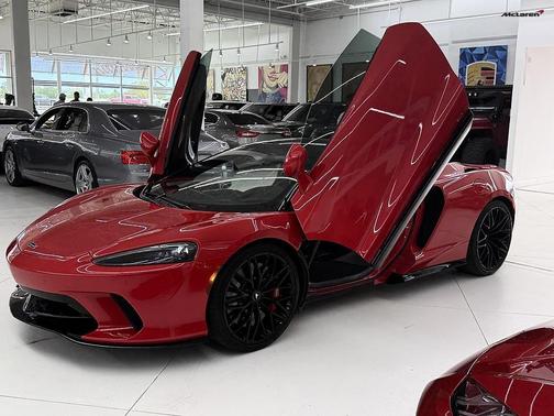 Red 2023 McLaren GT