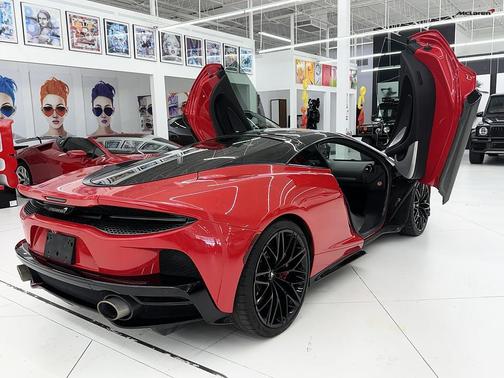 Red 2023 McLaren GT