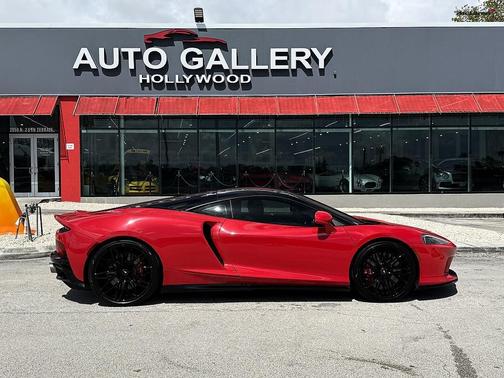 Red 2023 McLaren GT