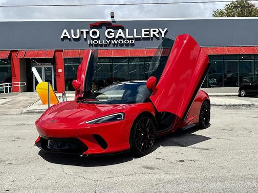Red 2023 McLaren GT